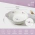 Pickled Chinese cabbage Fish Large Soup Bowl Anti slip and Anti scald Ceramic Boiled Fish Plus Pot Double Ear Household Tableware