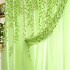 Cross border Shopee AliExpress Printed Window Screen Inverted Willow Living Room Bedroom Willow Double layer Curtains Curtain Screen