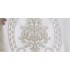 New translucent embroidered window screen white living room European style cotton thread embroidered window screen lantern screen