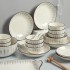 Japanese tableware and dishes set for home use 2024 new style simple modern housewarming new home tableware and dishes with high-end feeling