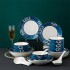Jingdezhen Ceramic Japanese style Japanese style Bowl Plate Dish Set Household Bowl Plate Fish Plate Bone Porcelain Noodle Bowl Soup Bowl