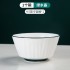 A set of ceramic dining bowls, noodles, bowls, and plates for household use, combined with tableware, dishes, and plates