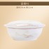 Jingdezhen bone china tableware, large bowls, small bowls, ceramic bowls, plates, picturesque mountains and rivers, free combination, complete gift set, batch