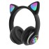 Cute Cat Ear Bluetooth Earbuds 28 Cross border Popular Cool Hair Head Wearing Wireless Earbuds Manufacturer Direct Sales