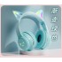 Gradual headset Bluetooth Cat's ears (Steamed cat-ear shaped bread) wireless competition game cute pink high beauty headset factory direct sales