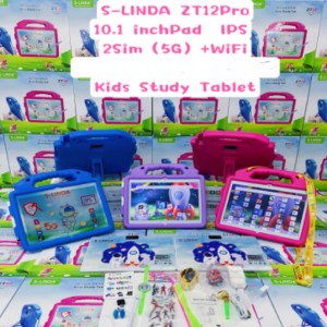 LINDA ZT12PRO  10.1inch 2SIM+WIFI（5G） Kids tablet for gift