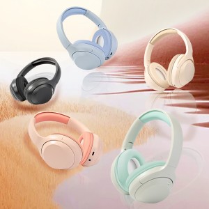 Cross border new JST35A Bluetooth headset with ultra long battery life and heavy bass manufacturer direct sales wireless headphone microphone