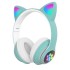 Cute Cat Ear Bluetooth Earbuds 28 Cross border Popular Cool Hair Head Wearing Wireless Earbuds Manufacturer Direct Sales