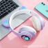 Cat Ear Luminous Bluetooth Earbuds Head mounted STN-28 Wireless Earbuds New Cross border Explosive Manufacturer Direct Sales Heavy Bass