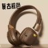 Cross border new wearable Bluetooth earphones with ultra long battery life factory direct sales Maillard joystick retro earphones wireless
