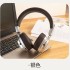Cross border internet celebrity popular glowing Bluetooth earphones with high aesthetic value, new wireless headset with cool lights, retro earphones