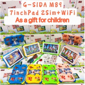 GSIDA M89 7inch kids tablet 2SIM+WiFi(5G) as a gift for kids