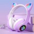 Luminous Cat Ears Bluetooth Earphones Wireless Headwear STN-28 Cross border Popular Cute Series New Product Manufacturer Direct Sales Luminous Cat Ears Bluetooth Earphones Wireless Headwear STN-28 Cross border Popular Cute Series New Product Manufacturer Direct Sales