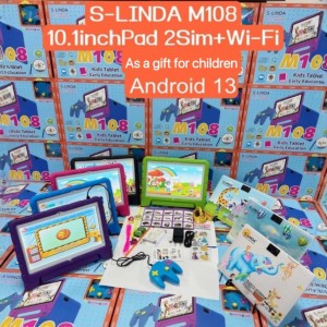 SLINDA M108 10.1inch Kids Tablet PC 2SIM+WIFI(5G)