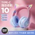 New Cat Ear Earphones with Luminous Bluetooth Earphones Cross border Explosive Cute Series Ultra Long Battery Life Manufacturer Direct Sales Wireless Earphones