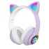 Cute Cat Ear Bluetooth Earbuds 28 Cross border Popular Cool Hair Head Wearing Wireless Earbuds Manufacturer Direct Sales