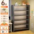 Steel bookshelf with door, glass bookshelf, multi-layer floor to ceiling dust-proof iron cabinet, household carbon steel storage cabinet, storage cabinet