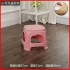 Thickened plastic stool, extra thick household high stool, thickened commercial high stool, round cooked rubber, large size for restaurants Thickened plastic stool, extra thick household high stool, thickened commercial high stool, round cooked rubber, large size for restaurants