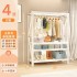 Three Arrows Shelves, Wardrobes, Hangers, Rentals, Home Use, Open Bedroom Storage, Easy Wardrobe Assembly, Floor Shelves