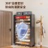Steel shoe cabinet dust-proof entrance cabinet for household use, newly popular large capacity iron art flip up door, multi-layer shoe rack