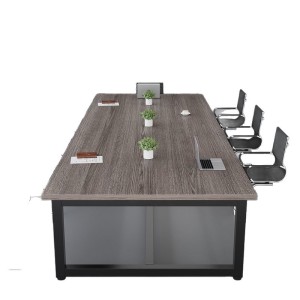 Conference table, long table, simple modern high-end office desk, negotiation long table, chair, conference room, workbench, training