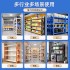 Warehouse shelves, storage racks, multi-layer storage, heavy-duty basement shelves, storage racks, angle steel, household and commercial storage racks