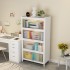 Home Bookcase with Doors, Dustproof Storage Cabinet, Children's Multi layer Floor standing Iron Bookshelf, Living Room Storage, Steel Storage Rack Home Bookcase with Doors, Dustproof Storage Cabinet, Children's Multi layer Floor standing Iron Bookshelf, Living Room Storage, Steel Storage Rack