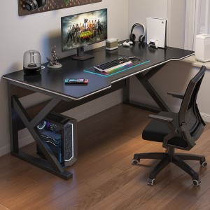 Computer desk, desktop desk, new home gaming desk with threaded holes, reinforced and thickened desk, rental office, writing desk
