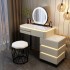 New solid wood dressing table for master bedroom, high-end dressing table, simple modern small bedroom, dressing table