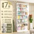 Home Library Steel Bookshelf Floor Storage Rack Children's Bookshelf Picture Book Rack Living Room Minimally Designed Iron Storage Rack