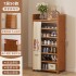 Free installation home shoe rack, sturdy multi-layer dust-proof storage rack at the door, foldable finished product storage bamboo shoe cabinet
