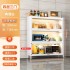 Kitchen shelf, floor to ceiling multi-layer dust-proof storage cabinet, household multifunctional bowl cabinet, dining cabinet, storage cabinet