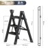 Ladder, home folding ladder, thickened zigzag ladder, retractable multifunctional engineering ladder, alloy indoor portable