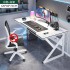 Computer desk, desktop desk, new home gaming desk with threaded holes, reinforced and thickened desk, rental office, writing desk