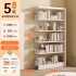 Home Library Steel Bookshelf Living Room Study Multi layer Floor to ceiling Bookshelf Integrated Wall mounted Children's Picture Book Storage Rack