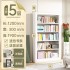 Home Library Steel Bookshelf Floor Storage Rack Children's Bookshelf Picture Book Rack Living Room Minimally Designed Iron Storage Rack