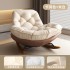 Lazy sofa penguin rocking chair adult lounge chair adult living room snail balcony rocking chair household solid wood indoor
