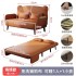 Sofa bed, internet famous balcony, folding dual-use small apartment, multifunctional bed, single folding bed, lazy children's retractable bed