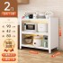 Kitchen shelf, floor to ceiling multi-layer dust-proof storage cabinet, household multifunctional bowl cabinet, dining cabinet, storage cabinet