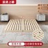 Tatami bed frame, moisture-proof frame, solid wood breathable bed board, floor low bed, homestay, hard mattress, floor support frame