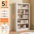 Home Library Steel Bookshelf Living Room Study Multi layer Floor to ceiling Bookshelf Integrated Wall mounted Children's Picture Book Storage Rack