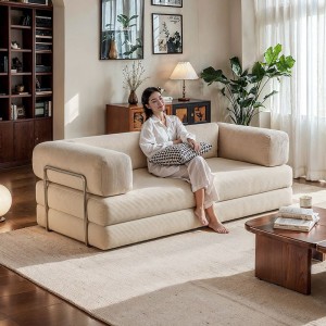 Compression Sofa cross-border export sofa bed module compression sofa living room small-sized Japanese style sofa