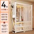 Three Arrows Shelves, Wardrobes, Hangers, Rentals, Home Use, Open Bedroom Storage, Easy Wardrobe Assembly, Floor Shelves
