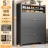 Household steel shoe cabinet storage cabinet with integrated storage against the wall, popular in 2025. Large capacity shoe rack at the entrance of the entrance