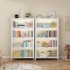 Home Bookcase with Doors, Dustproof Storage Cabinet, Children's Multi layer Floor standing Iron Bookshelf, Living Room Storage, Steel Storage Rack Home Bookcase with Doors, Dustproof Storage Cabinet, Children's Multi layer Floor standing Iron Bookshelf, Living Room Storage, Steel Storage Rack