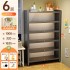 Steel bookshelf with door, glass bookshelf, multi-layer floor to ceiling dust-proof iron cabinet, household carbon steel storage cabinet, storage cabinet