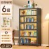 Steel Bookcases, Household Doors, Storage Cabinets, Children's Dustproof Bookcases, Study Rooms, Floor standing Bookshelves, Ironwork Storage Cabinets