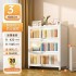 Home Bookcase with Doors, Dustproof Storage Cabinet, Children's Multi layer Floor standing Iron Bookshelf, Living Room Storage, Steel Storage Rack Home Bookcase with Doors, Dustproof Storage Cabinet, Children's Multi layer Floor standing Iron Bookshelf, Living Room Storage, Steel Storage Rack