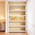 Storage rack, multi-layer floor to ceiling household bookshelf storage rack, balcony express delivery, basement miscellaneous sorting display rack