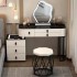Light luxury minimalist dressing table, bedroom solid wood smart home, multifunctional Bluetooth speaker, women's makeup table
